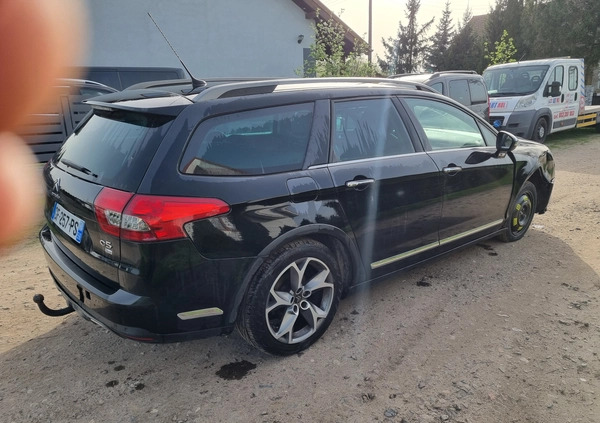 Citroen C5 cena 28900 przebieg: 123000, rok produkcji 2016 z Lędziny małe 79